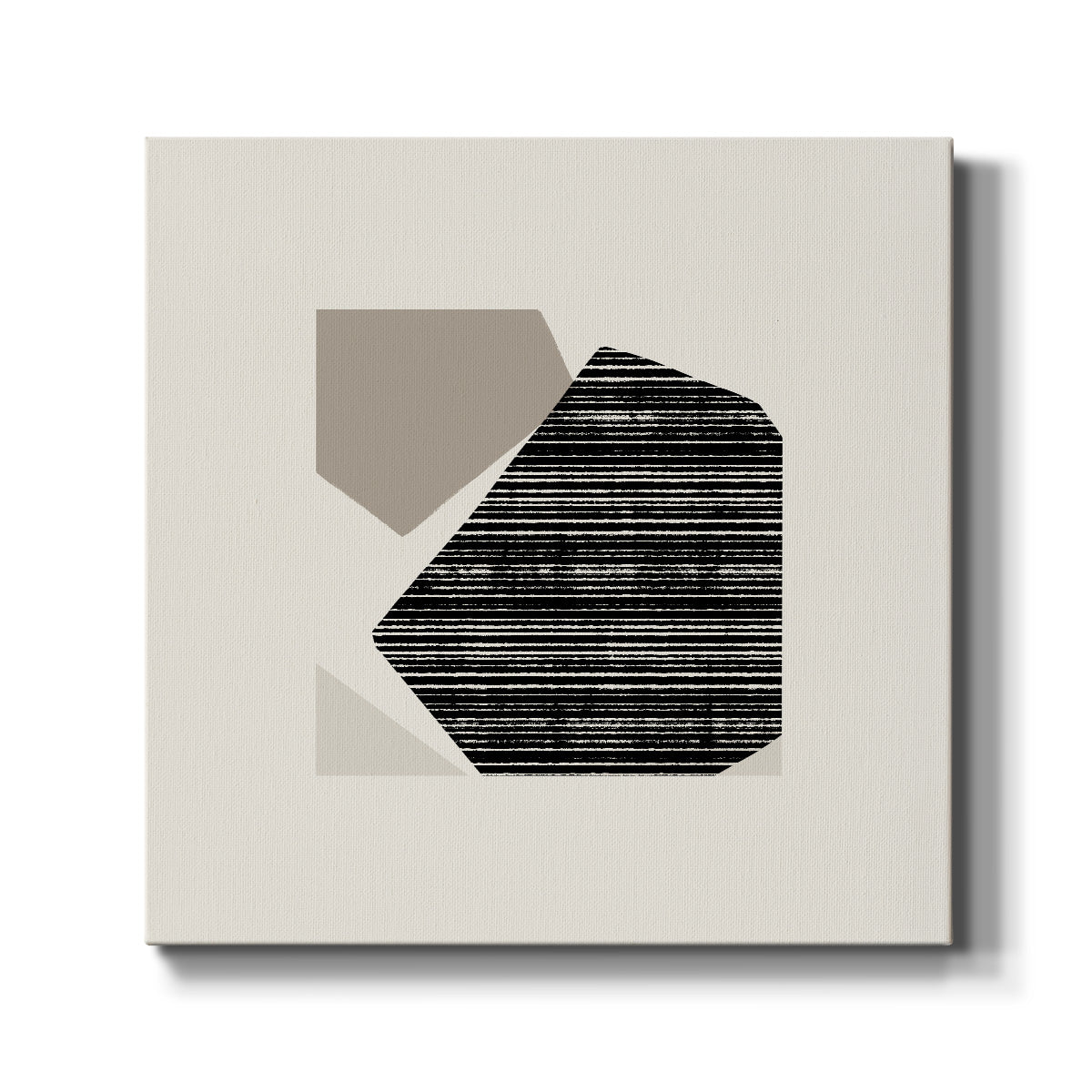 Fragmented Shapes IV - Canvas Art Print