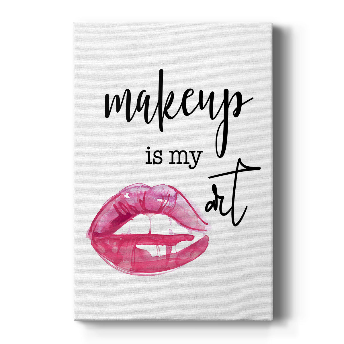 Makeup is My Art - Canvas Art Print