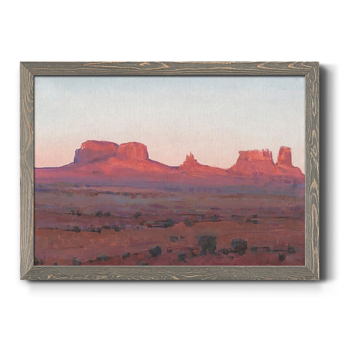 Red Rocks at Dusk II-Premium Framed Canvas - Ready to Hang