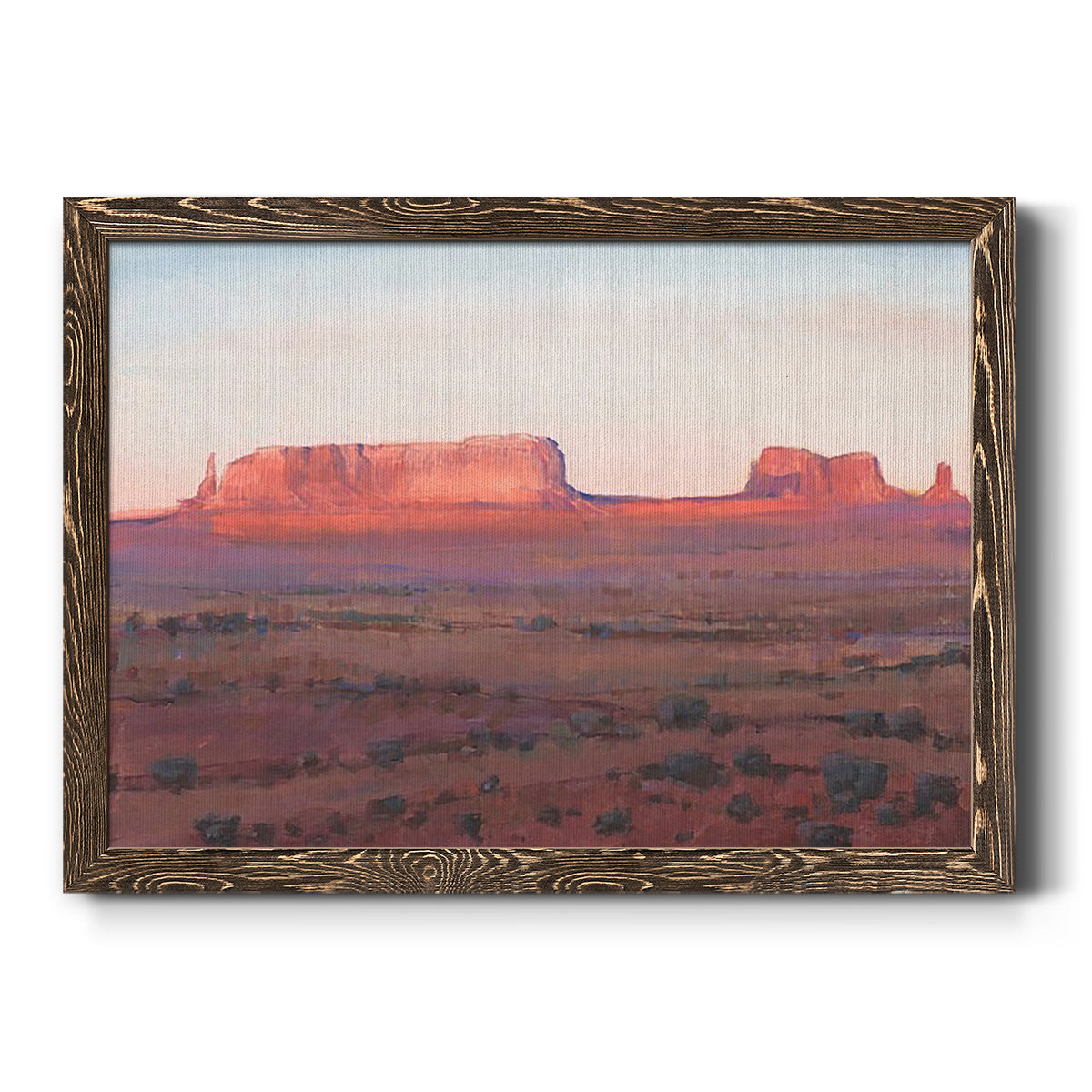 Red Rocks at Dusk I-Premium Framed Canvas - Ready to Hang