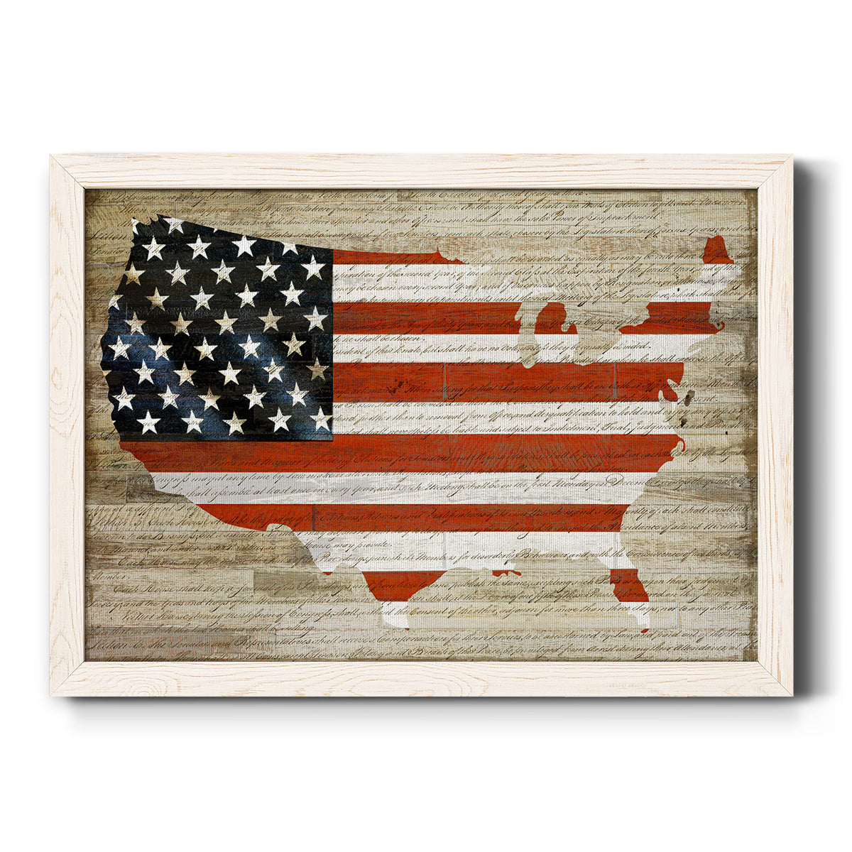 American Flag-Premium Framed Canvas - Ready to Hang