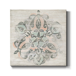 Weathered Emblem I-Premium Gallery Wrapped Canvas - Ready to Hang