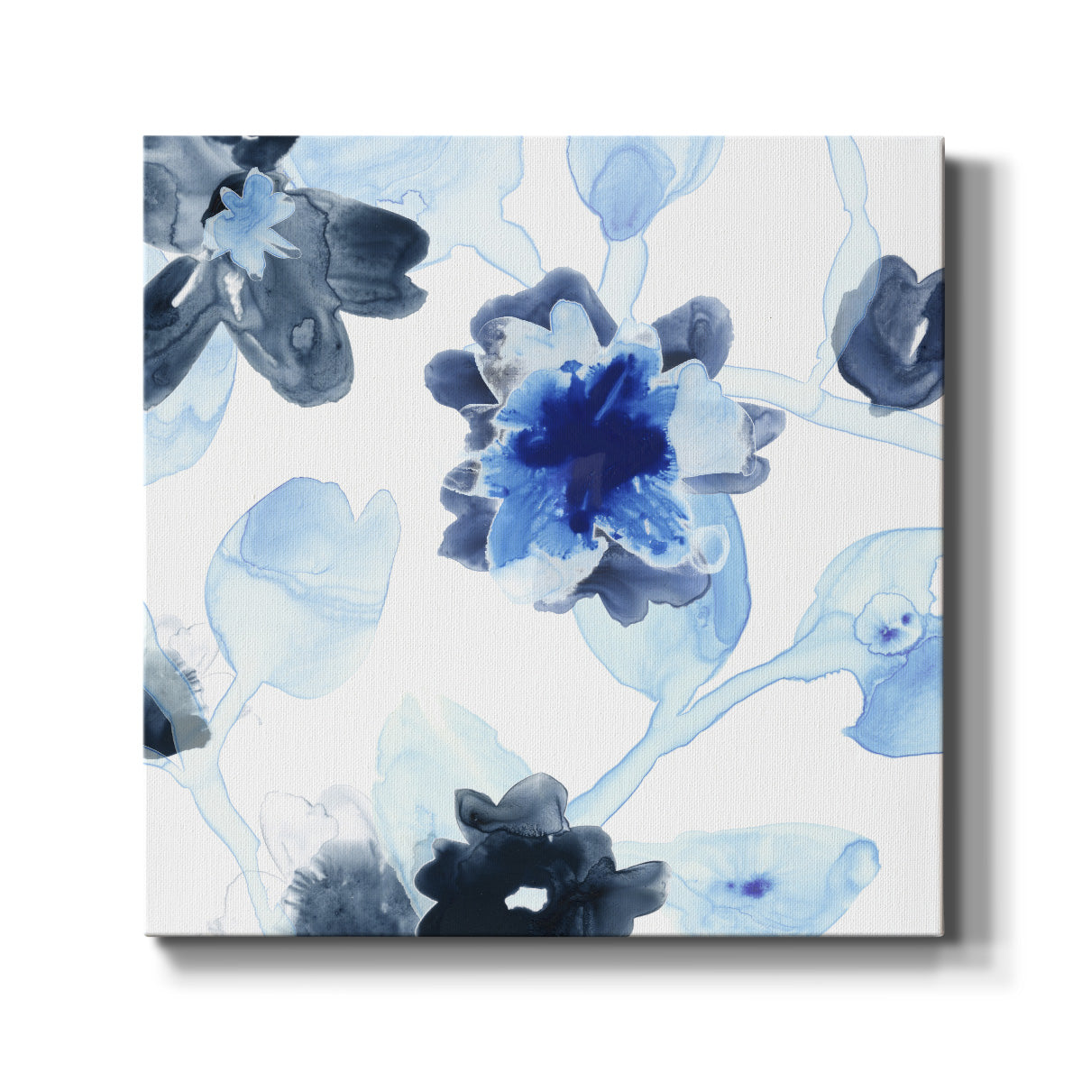 Blue Gossamer Garden I - Canvas Art Print