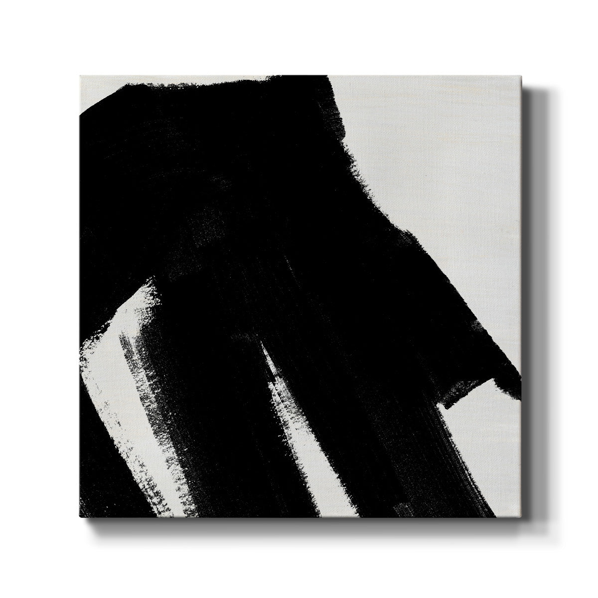 Block Brushwork III - Canvas Art Print