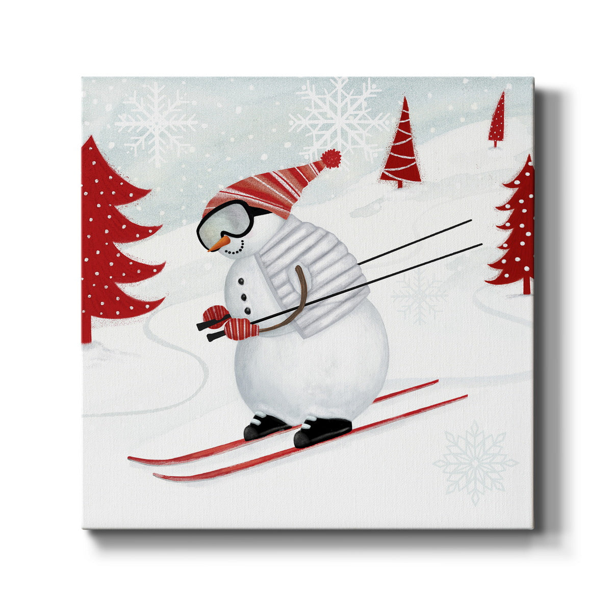 Snow Day II - Canvas Art Print