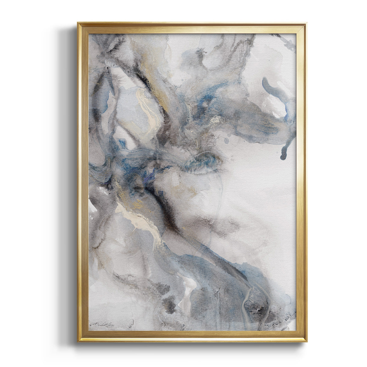 Soft Half Shell I - Modern Framed Canvas Print