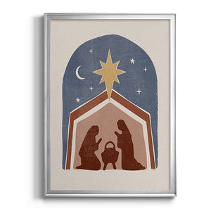 Boho Nativity I Premium Framed Print - Ready to Hang
