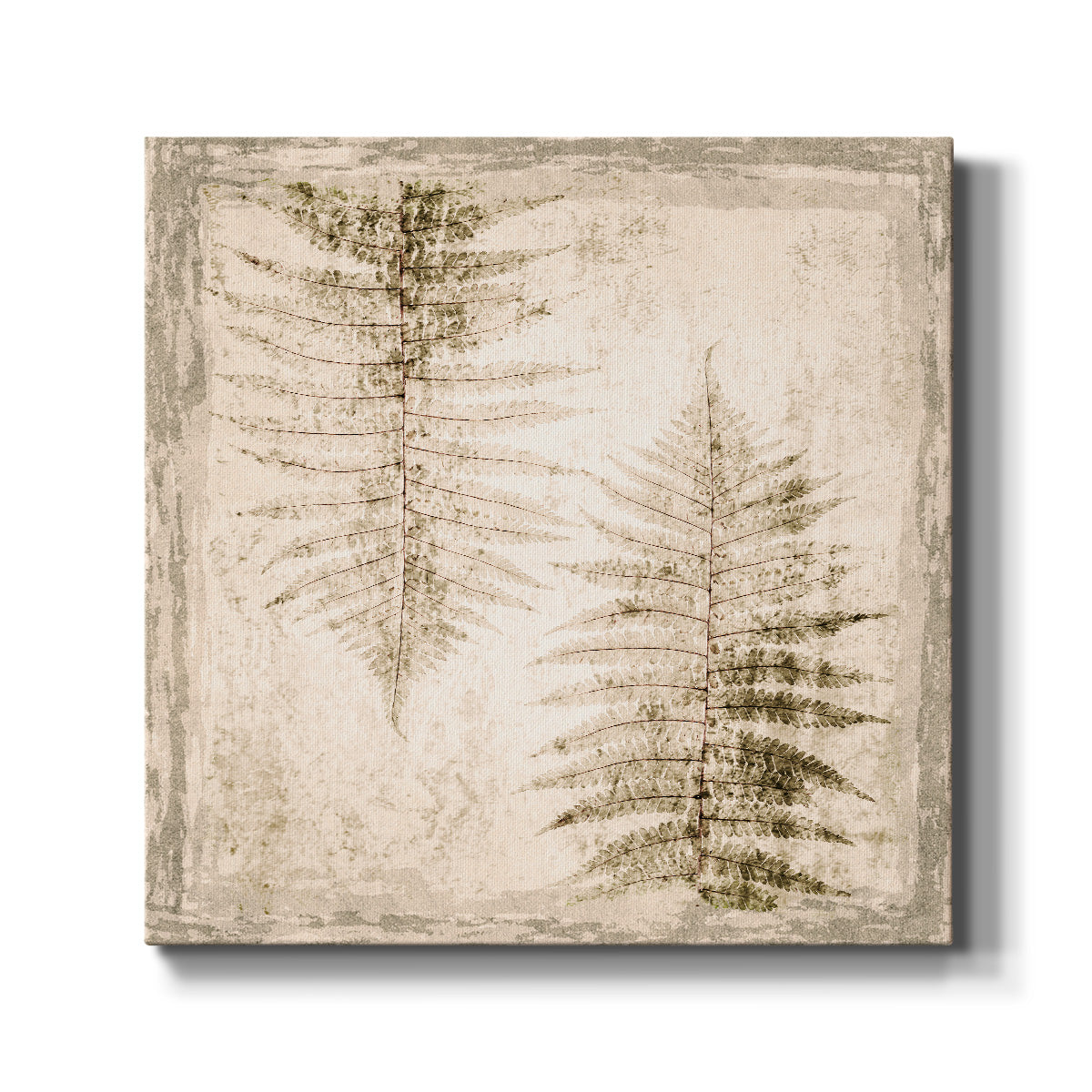 Stone Leaf II-Premium Gallery Wrapped Canvas - Ready to Hang