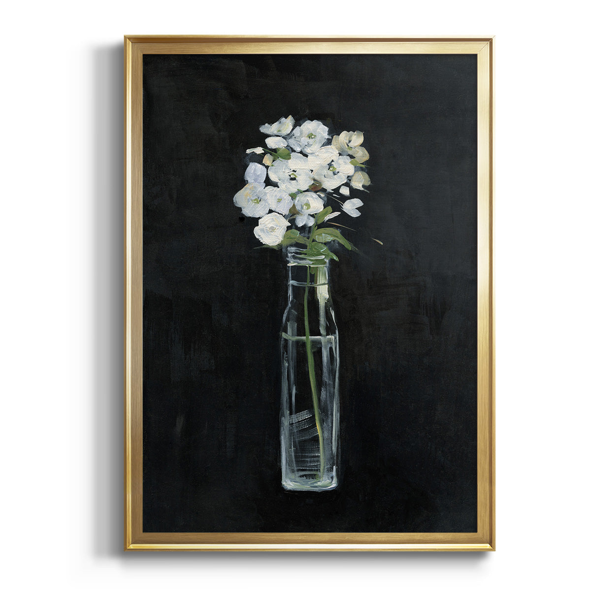 Sophisticated Farm Floral Premium Framed Print - Ready to Hang