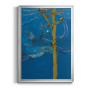 Wires IV Premium Framed Print - Ready to Hang