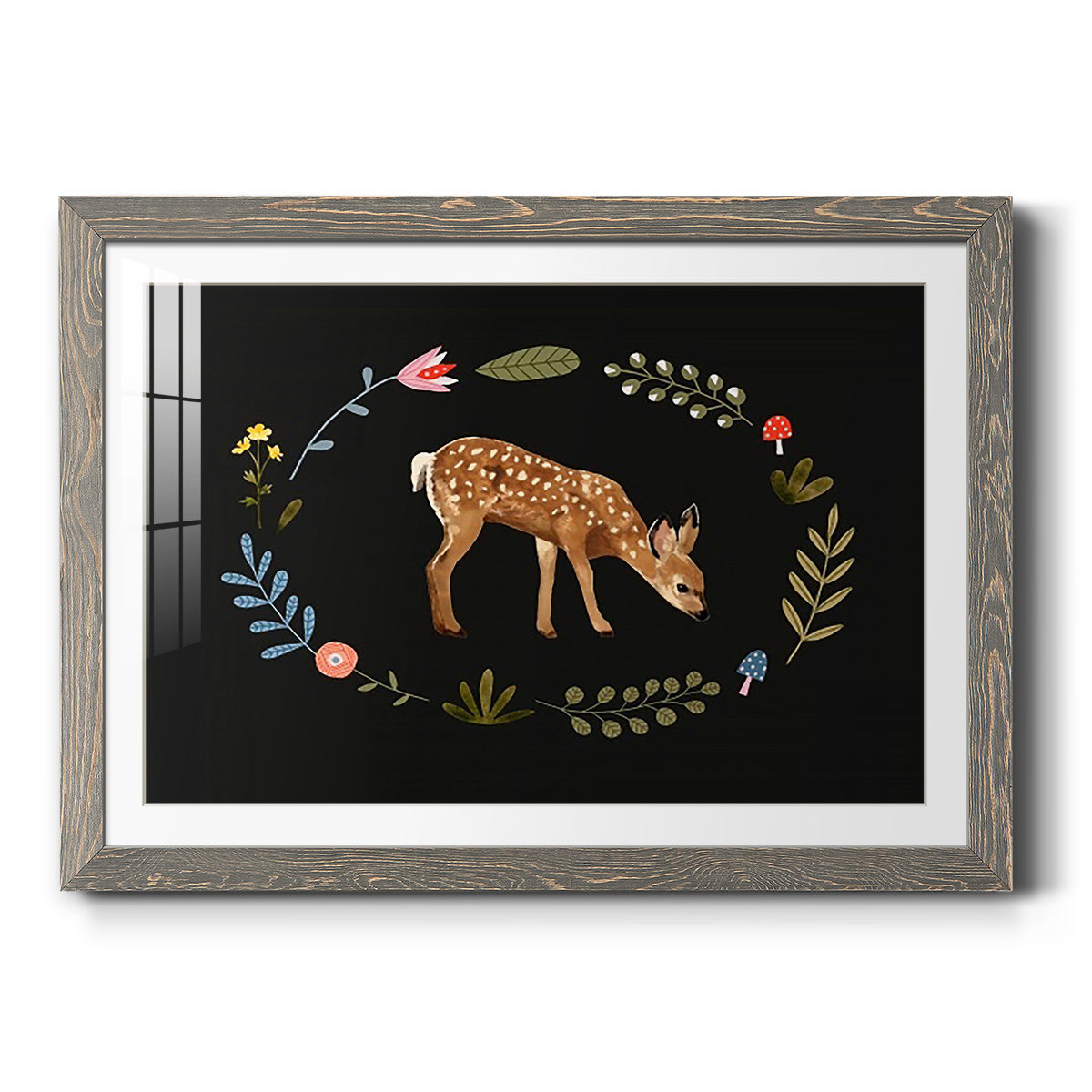 Critter & Foliage III-Premium Framed Print - Ready to Hang