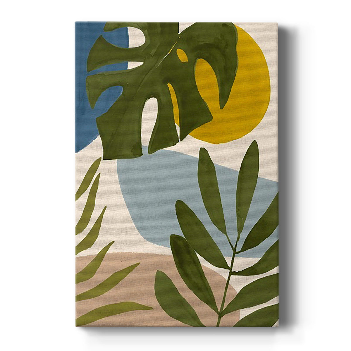 Tropica Tumble I Premium Gallery Wrapped Canvas - Ready to Hang