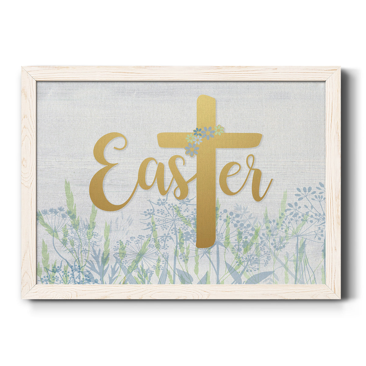 Easter Wildflowers-Premium Framed Canvas - Ready to Hang