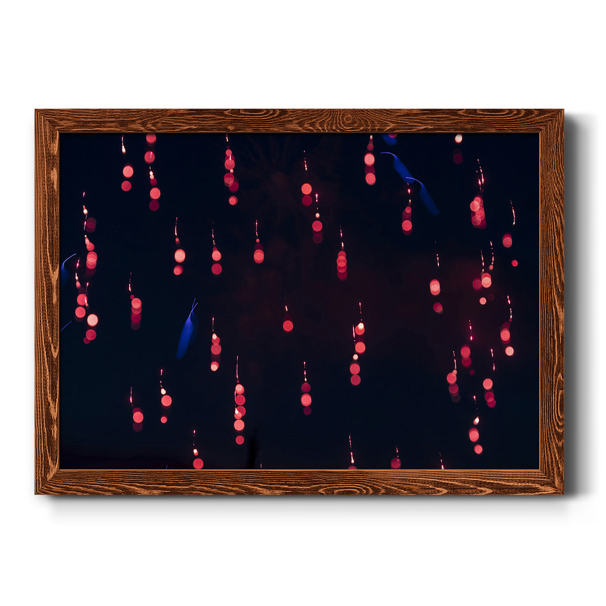 Crimson Constellation-Premium Framed Canvas - Ready to Hang