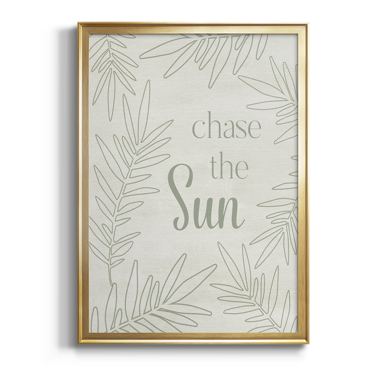 Soft Half Shell I - Modern Framed Canvas Print