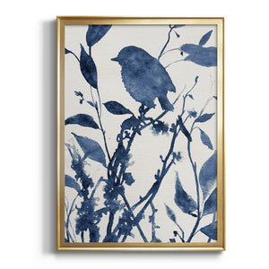 Bluebird Silhouette II Premium Framed Print - Ready to Hang