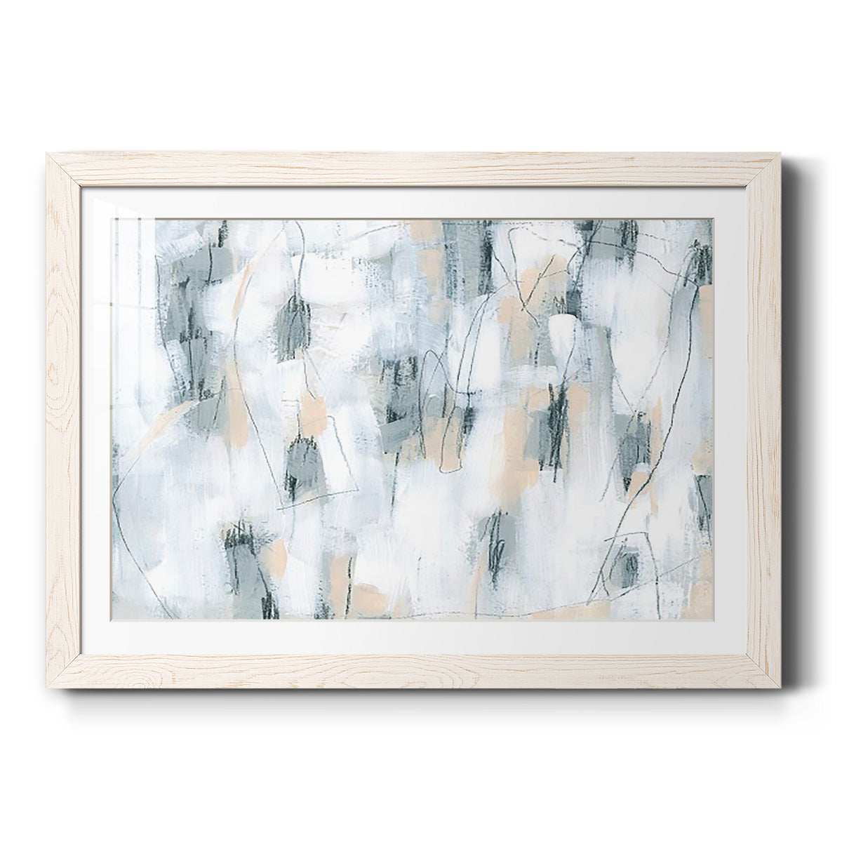 Stone Hatchmarks II-Premium Framed Print - Ready to Hang