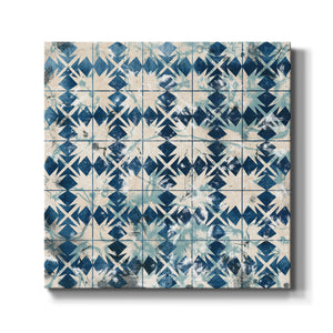 Tile-Dye VI-Premium Gallery Wrapped Canvas - Ready to Hang