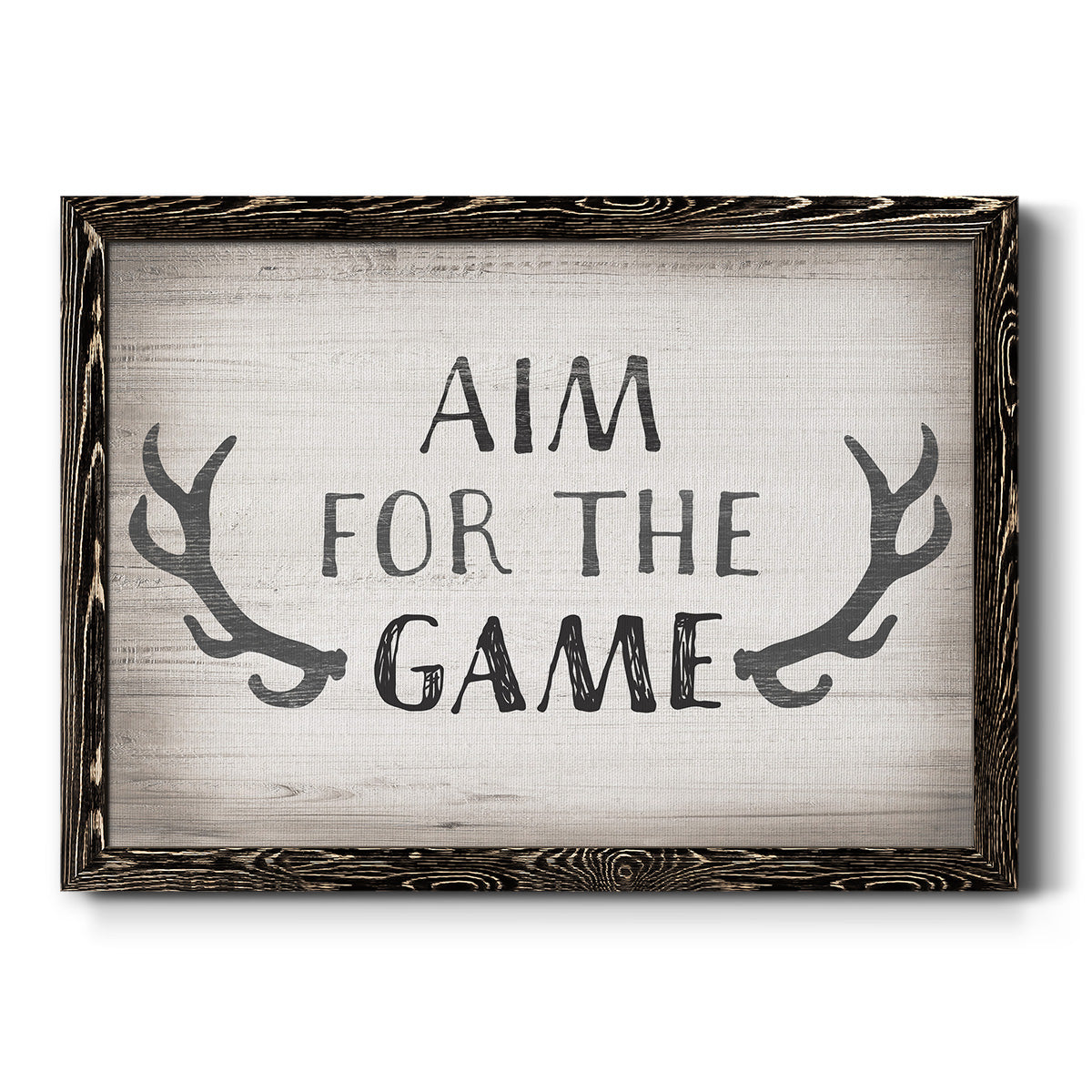 Aim Game-Premium Framed Canvas - Ready to Hang