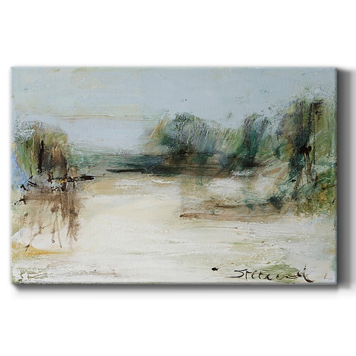 Wintery Horizon III - Canvas Art Print