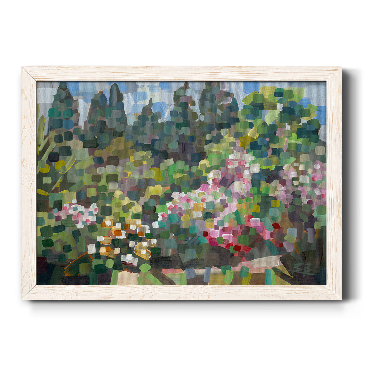 Arboretum in Spring-Premium Framed Canvas - Ready to Hang