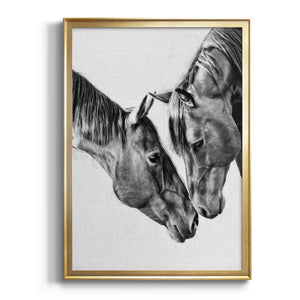 Equine Portrait VI Premium Framed Print - Ready to Hang