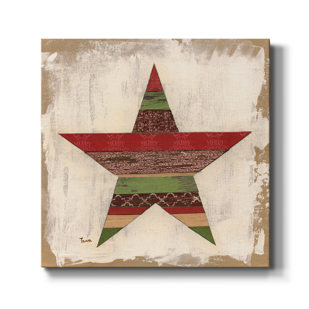 Christmas Star-Premium Gallery Wrapped Canvas - Ready to Hang