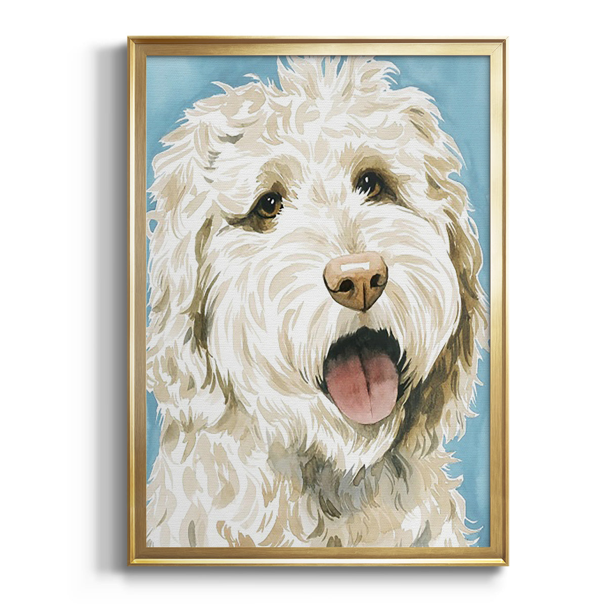 Labradoodle II Premium Framed Print - Ready to Hang