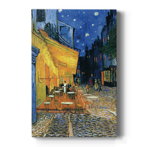 CafÃ© Terrace at Night - Canvas Art Print