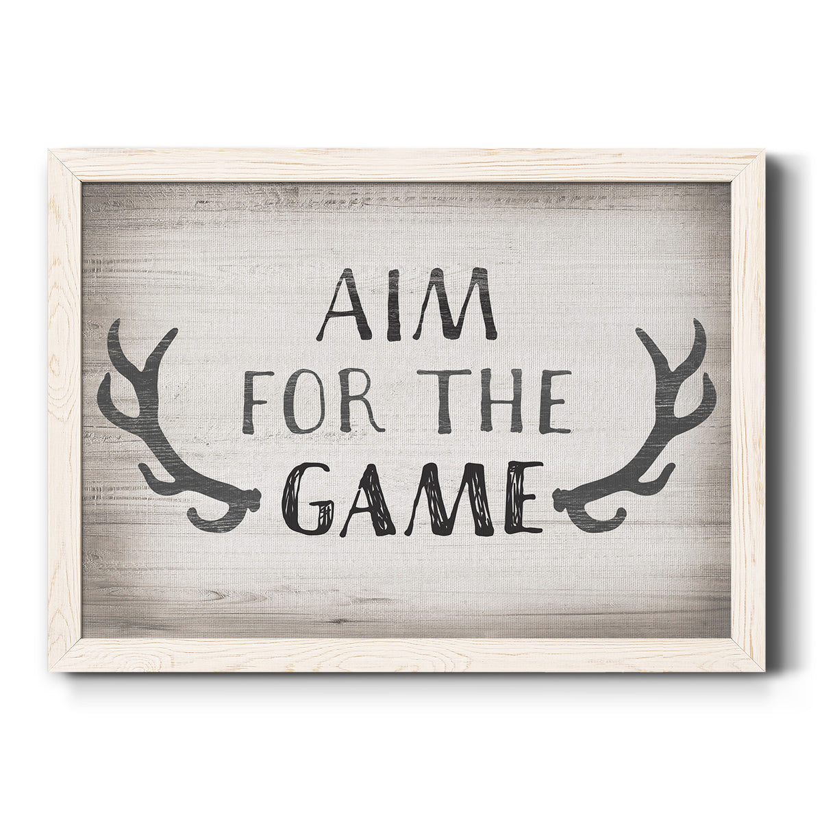 Aim Game-Premium Framed Canvas - Ready to Hang
