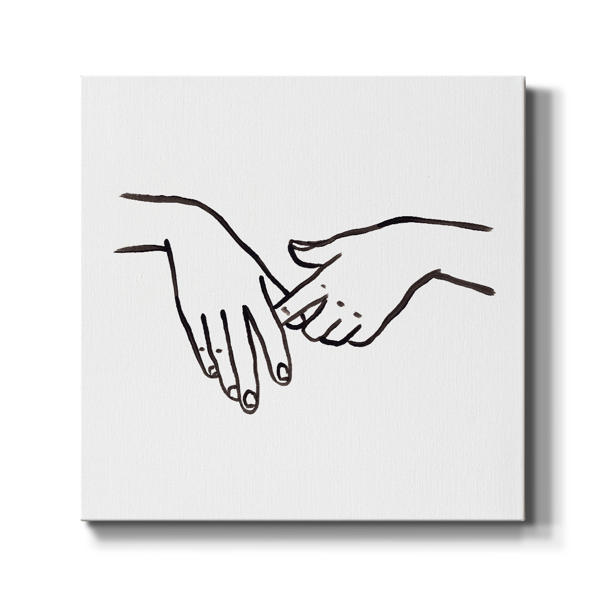 Hand Study IV - Canvas Art Print