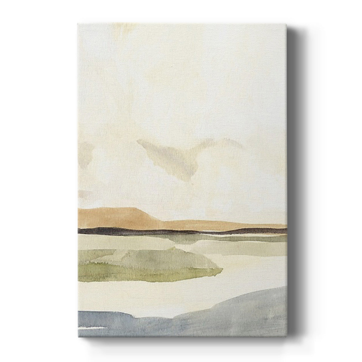 Slate Movement IV Premium Gallery Wrapped Canvas - Ready to Hang