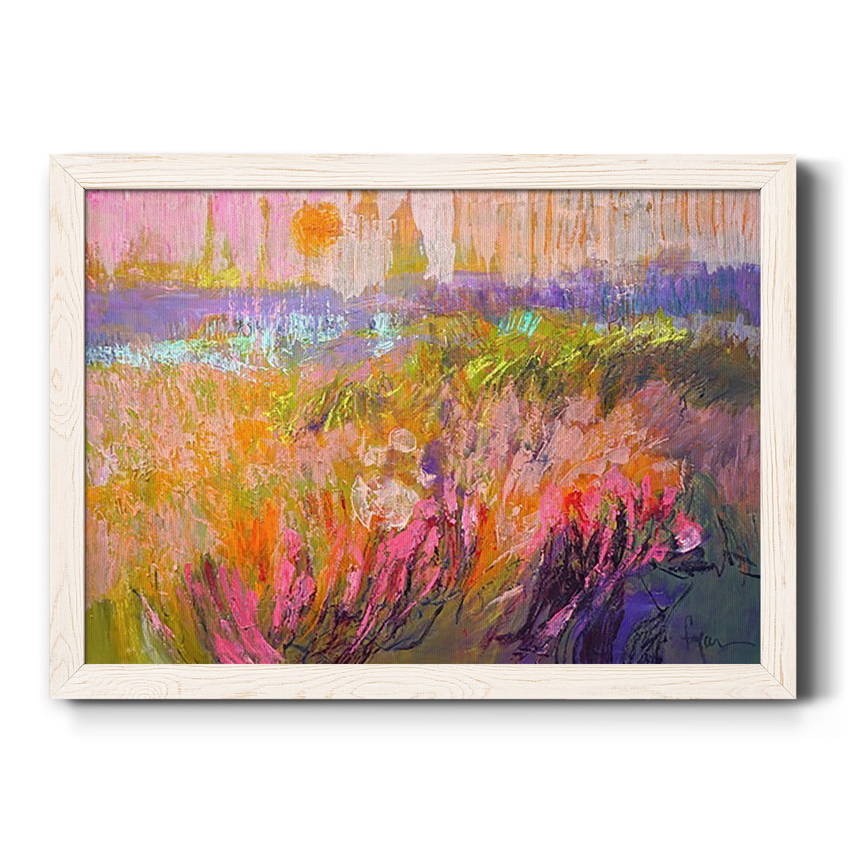 Among the Green Pastures VI-Premium Framed Canvas - Ready to Hang