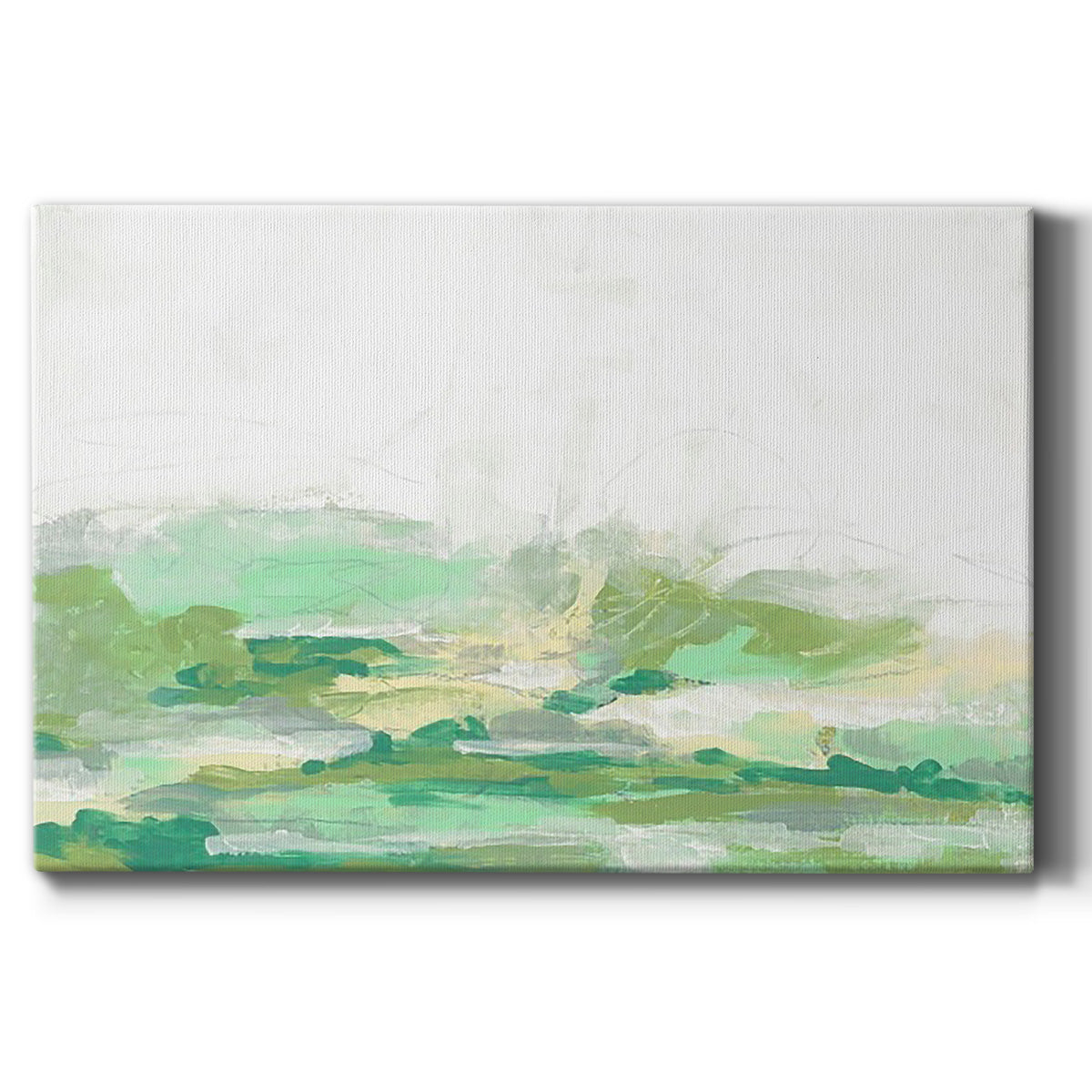 Green Mist Vista I Premium Gallery Wrapped Canvas - Ready to Hang