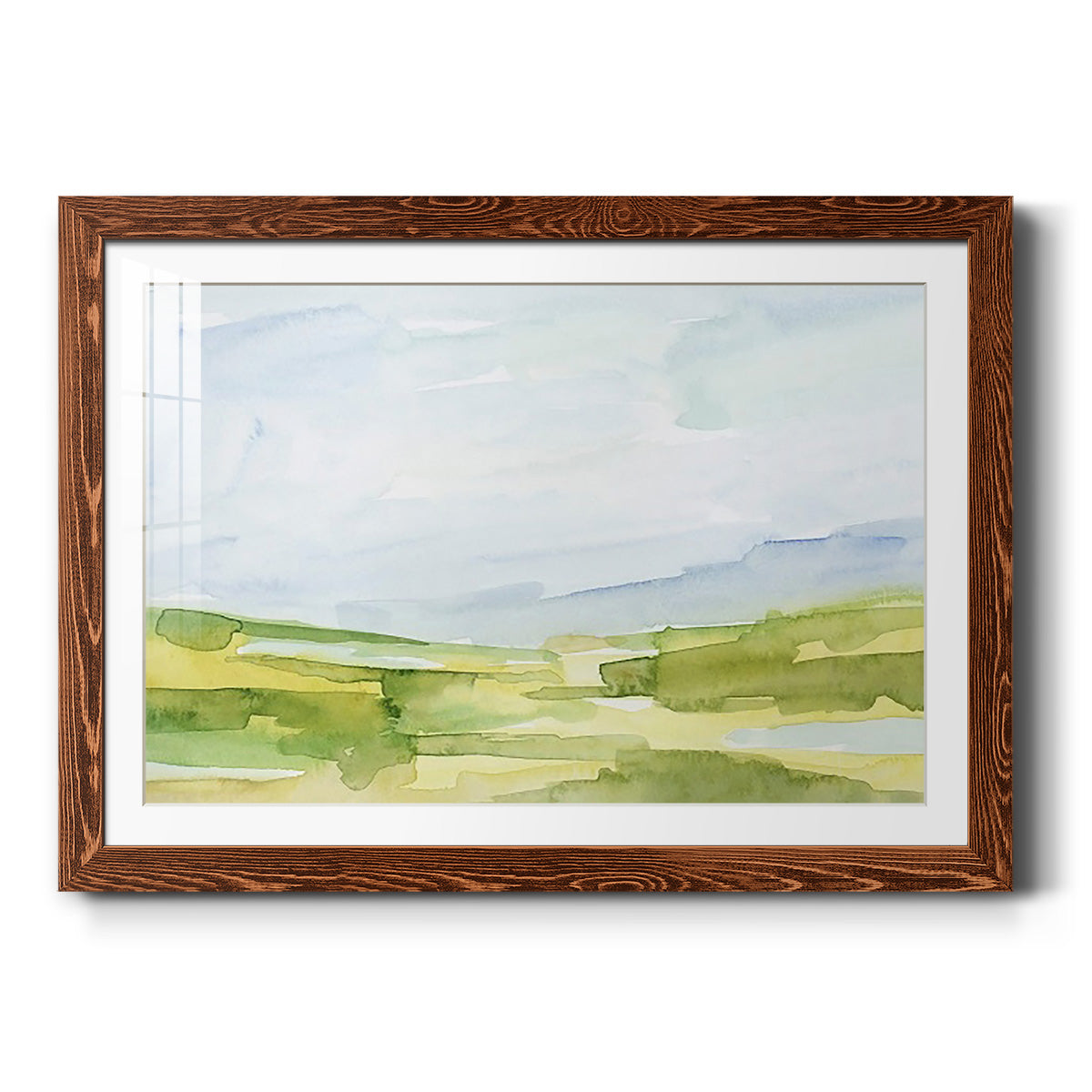 Watery Lowlands IV-Premium Framed Print - Ready to Hang
