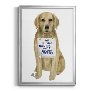 Sepia Botanical Journal I - Modern Framed Canvas Print