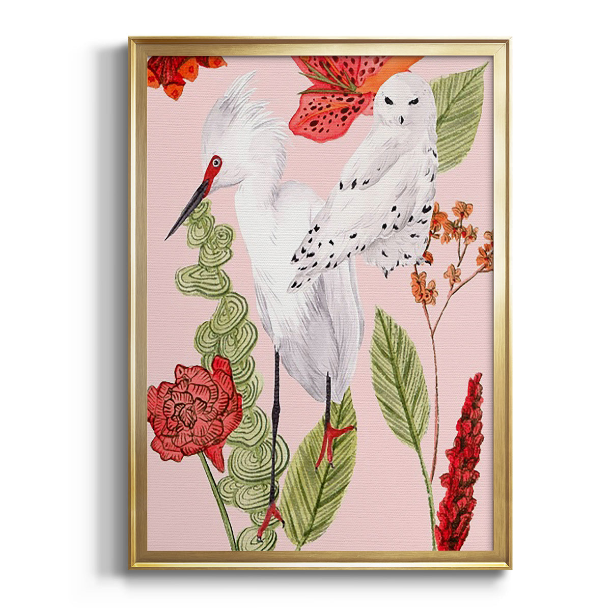 Birds in Motion III Premium Framed Print - Ready to Hang
