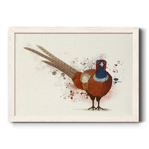 Pheasant Splash 7-Premium Framed Canvas - Ready to Hang