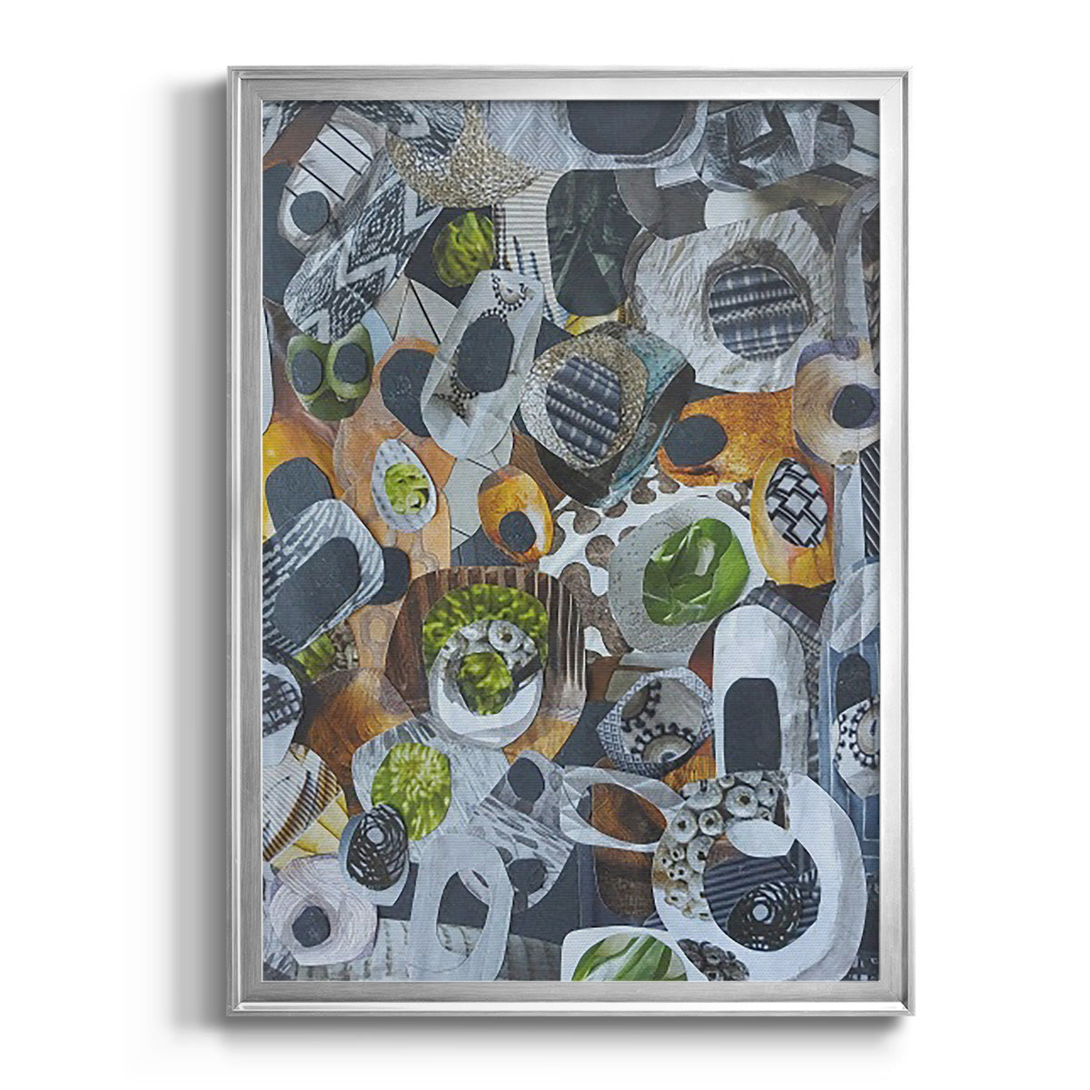 Big Sur Stones and Kelp Premium Framed Print - Ready to Hang