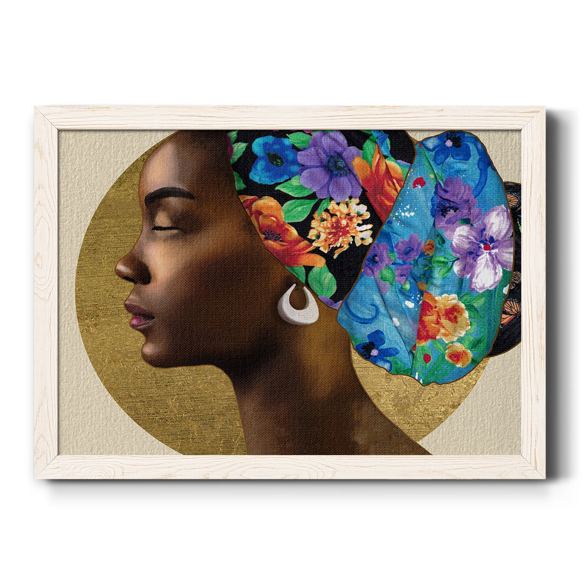Golden Lady II-Premium Framed Canvas - Ready to Hang