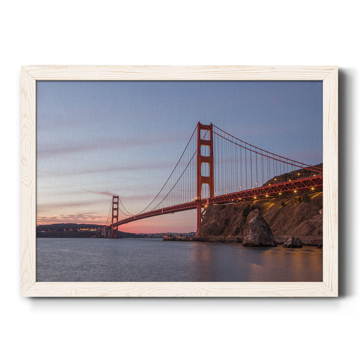 Golden Gate Span-Premium Framed Canvas - Ready to Hang
