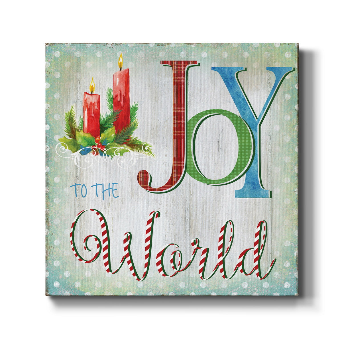 Candle Joy-Premium Gallery Wrapped Canvas - Ready to Hang