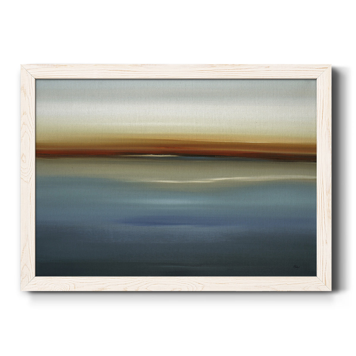 Beside the Blue II-Premium Framed Canvas - Ready to Hang