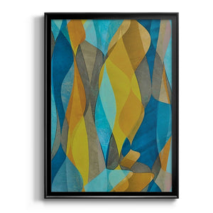 Colorful Cascade II Premium Framed Print - Ready to Hang