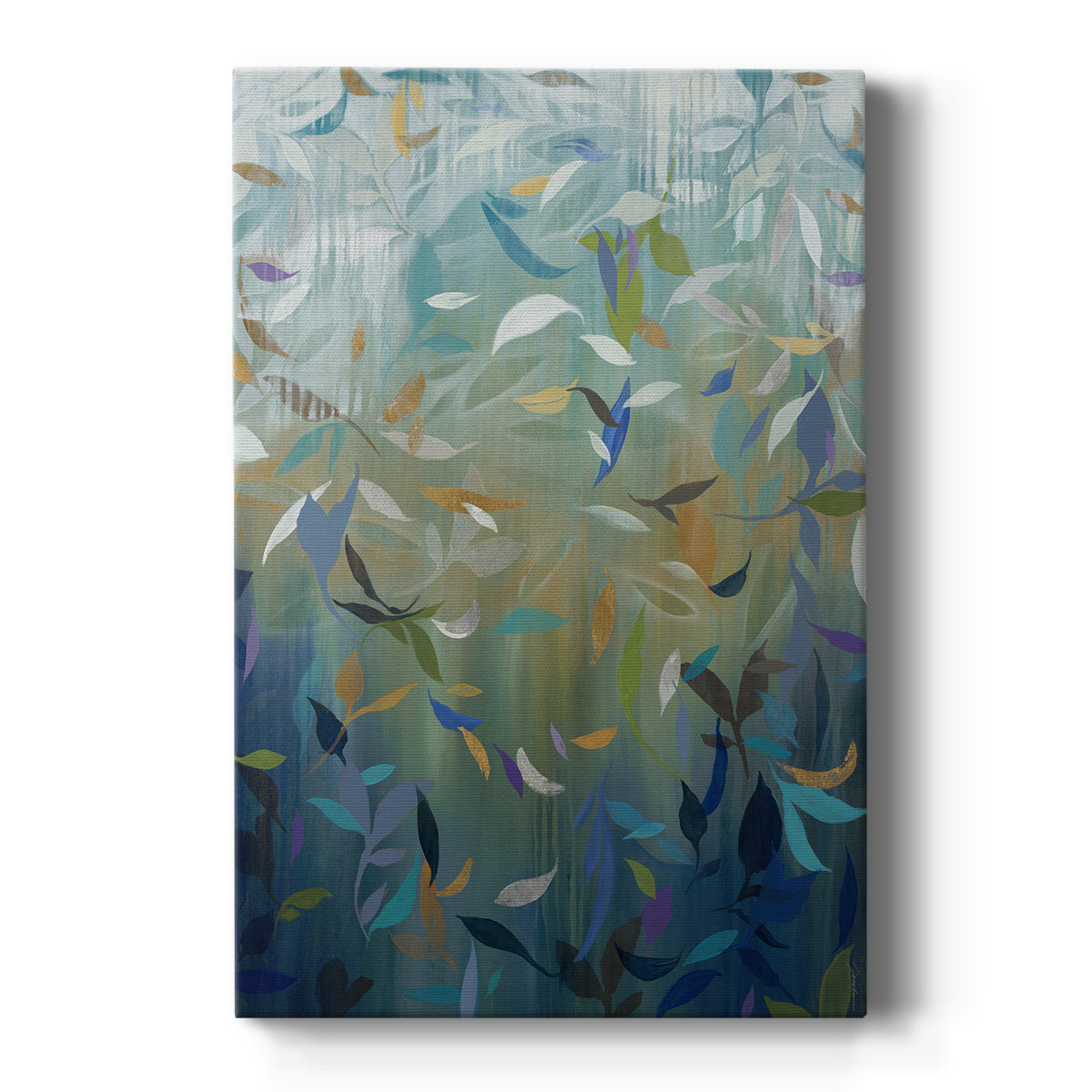 Falling Leaves Premium Gallery Wrapped Canvas - Ready to Hang