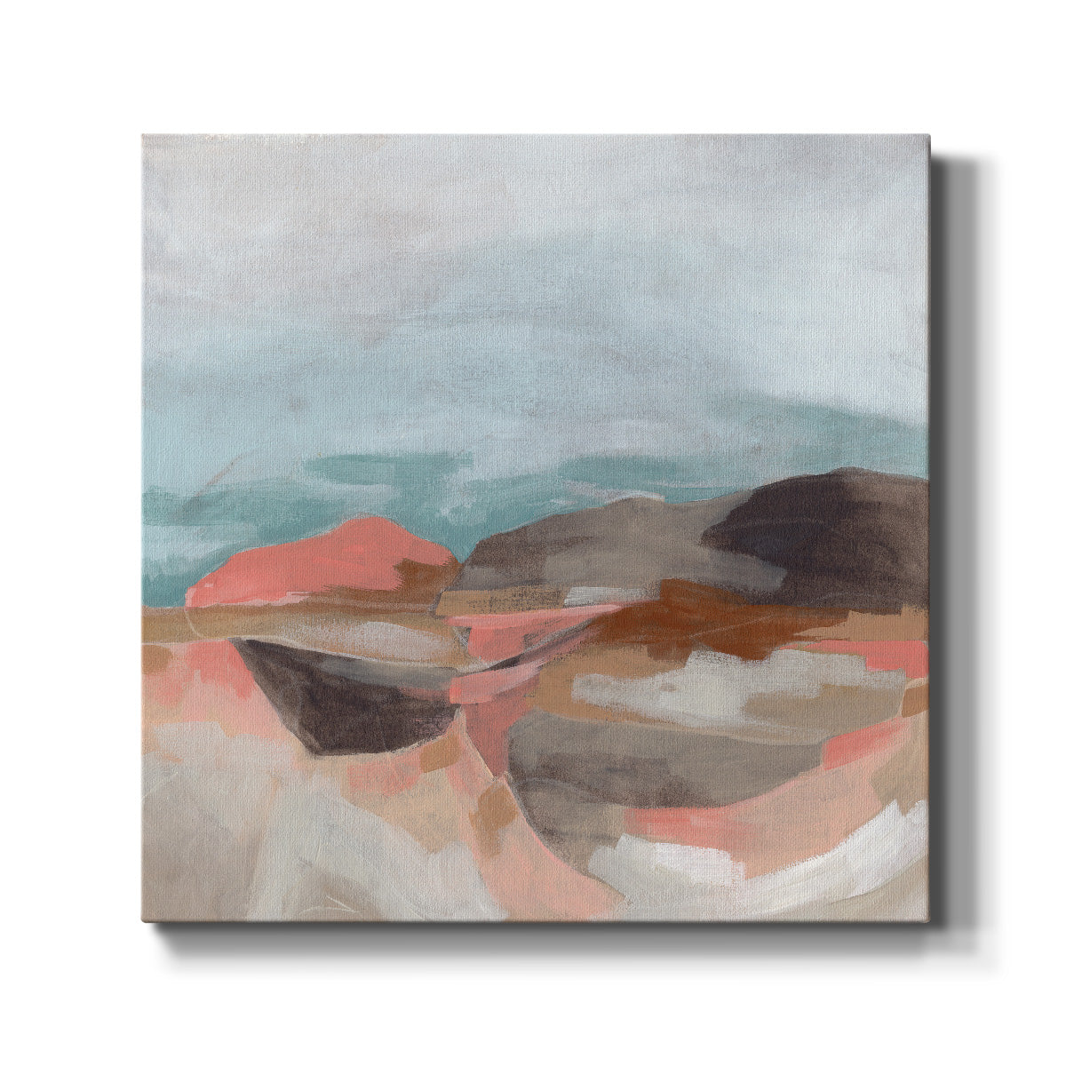 Tectonic Plateau II - Canvas Art Print