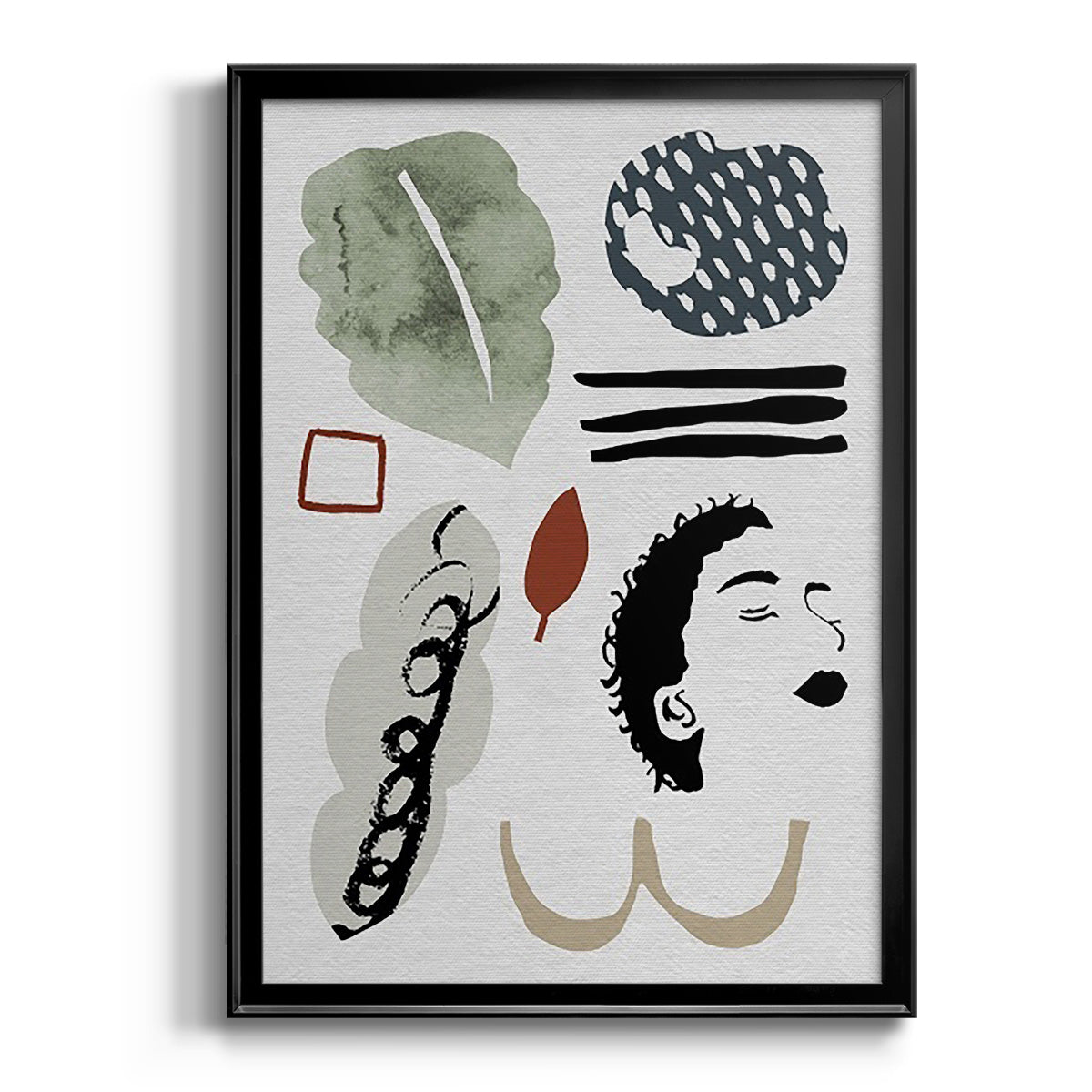 Collected Mindfulness III Premium Framed Print - Ready to Hang