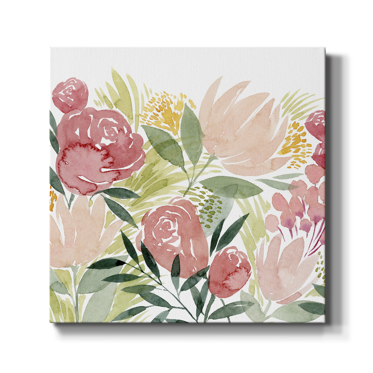 Sunkissed Posies II - Canvas Art Print