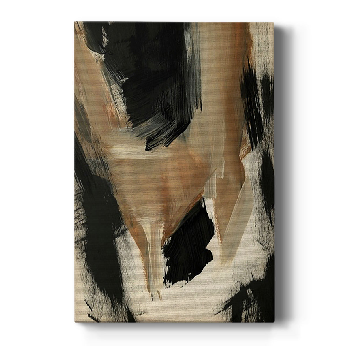 Baked Paintstrokes II - Canvas Art Print