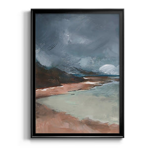 Sea Glass Storm II Premium Framed Print - Ready to Hang
